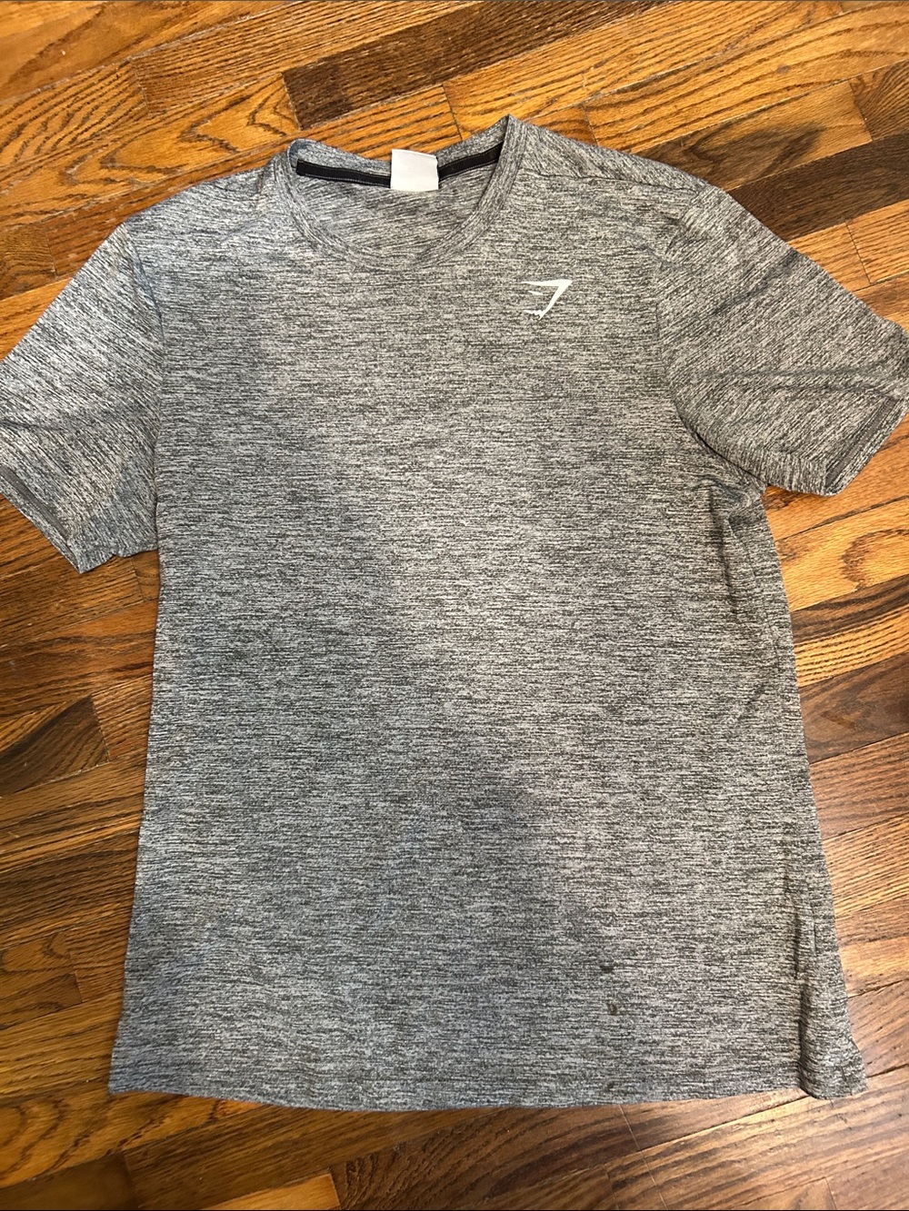 Gymshark Women’s Heather Gray Short Sleeve Performance Tee